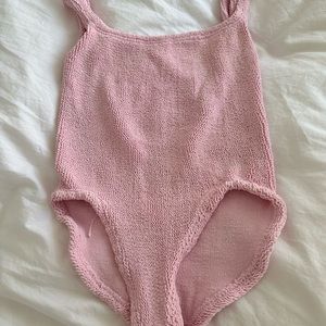 Hunza G Square Neck Bathing Suit